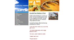 Desktop Screenshot of doubletreestables.com